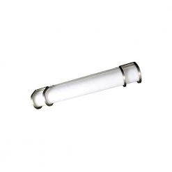 18 in. Brushed Nickel LED Vanity Light Bar USB Outlets by AMAX LIGHTING