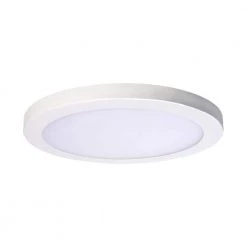 LED Platter 9 in. Canless 4000K New Construction and Remodel Integrated LED Recessed Light Kit with Black Trim by AMAX LIGHTING