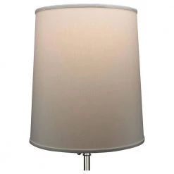 Fenchel Shades 13 in. Top Diameter x 15 in. Bottom Diameter x 17 in. Slant, Designer Chintz Cream Empire Lamp Shade by FenchelShades.com -AMAX LIGHTING Shop beige bisque brass fenchelshades com lamp shades 13 15 17 wbr dc cre 4f 1000