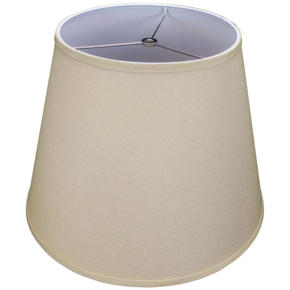 11 in. Top Diameter x 17 in. Bottom Diameter x 13 in. Slant Designer Chintz Tan Empire Lamp Shade by FenchelShades.com 3 11 in. Top Diameter x 17 in. Bottom Diameter x 13 in. Slant Designer Chintz Tan Empire Lamp Shade by FenchelShades.com