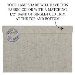 Fenchel Shades 13 in. Top Diameter x 15 in. Bottom Diameter x 10 in. Slant, Empire Lamp Shade - Couture Natural by FenchelShades.com 11 Fenchel Shades 13 in. Top Diameter x 15 in. Bottom Diameter x 10 in. Slant, Empire Lamp Shade - Couture Natural by FenchelShades.com -AMAX LIGHTING Shop beige bisque nickel fenchelshades com lamp shades 13 15 10 w c nat 44 1000