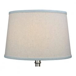 Fenchel Shades 13 in. Top Diameter x 15 in. Bottom Diameter x 10 in. Slant, Empire Lamp Shade - Couture Natural by FenchelShades.com 9 Fenchel Shades 13 in. Top Diameter x 15 in. Bottom Diameter x 10 in. Slant, Empire Lamp Shade - Couture Natural by FenchelShades.com -AMAX LIGHTING Shop beige bisque nickel fenchelshades com lamp shades 13 15 10 w c nat 4f 1000