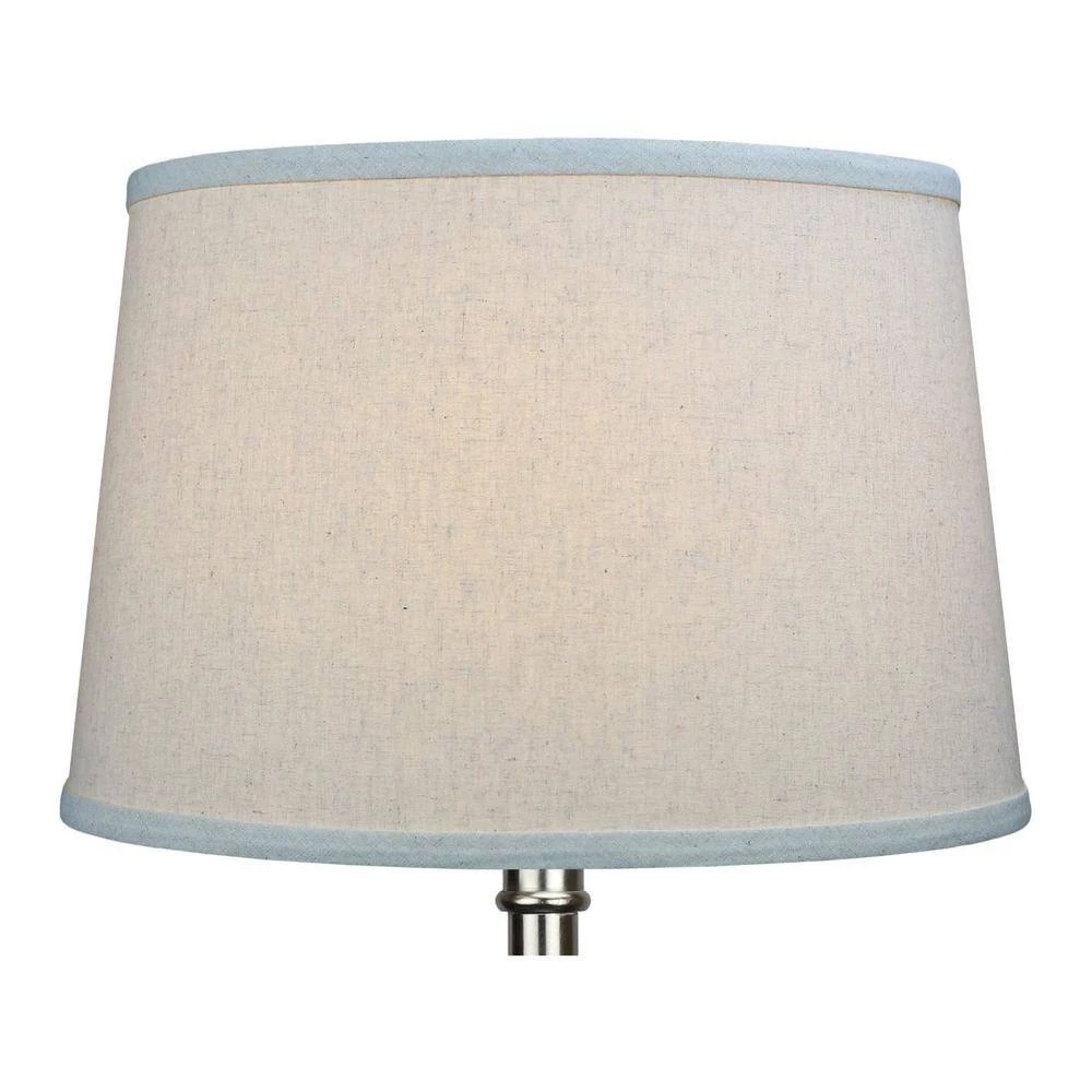 Fenchel Shades 13 in. Top Diameter x 15 in. Bottom Diameter x 10 in. Slant, Empire Lamp Shade - Couture Natural by FenchelShades.com 5 Fenchel Shades 13 in. Top Diameter x 15 in. Bottom Diameter x 10 in. Slant, Empire Lamp Shade - Couture Natural by FenchelShades.com - Image 3