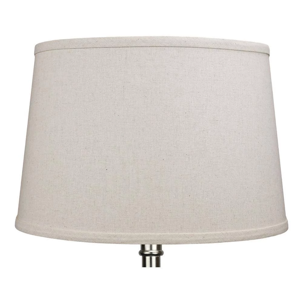 Fenchel Shades 13 in. Top Diameter x 15 in. Bottom Diameter x 10 in. Slant, Empire Lamp Shade - Couture Natural by FenchelShades.com 4 Fenchel Shades 13 in. Top Diameter x 15 in. Bottom Diameter x 10 in. Slant, Empire Lamp Shade - Couture Natural by FenchelShades.com - Image 2
