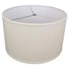18 in. Top Diameter x 18 in. Bottom Diameter x 11 in. H Linen Beige Homespun Drum Lamp Shade by FenchelShades.com -AMAX LIGHTING Shop beige bisque nickel fenchelshades com lamp shades 18 18 11 w l hom 64 1000