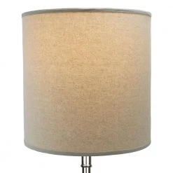Fenchel Shades 18 in. Top Diameter x 18 in. Bottom Diameter x 18 in. Height Drum Lamp Shade - Couture Natural by FenchelShades.com 9 Fenchel Shades 18 in. Top Diameter x 18 in. Bottom Diameter x 18 in. Height Drum Lamp Shade - Couture Natural by FenchelShades.com -AMAX LIGHTING Shop beige bisque nickel fenchelshades com lamp shades 18 18 18 w c nat 4f 1000