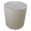 Fenchel Shades 18 in. Top Diameter x 18 in. Bottom Diameter x 18 in. Height Drum Lamp Shade - Linen Beige Homespun by FenchelShades.com