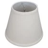 5 in. Top Diameter x 9 in. Bottom Diameter x 7 in. Slant Linen Beige Homespun Empire Lamp Shade by FenchelShades.com