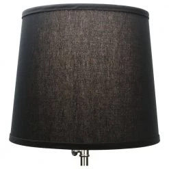 11 in. Top Diameter x 13 in. Bottom Diameter x 11 in. Slant, Linen Black Empire Lamp Shade by FenchelShades.com 9 11 in. Top Diameter x 13 in. Bottom Diameter x 11 in. Slant, Linen Black Empire Lamp Shade by FenchelShades.com -AMAX LIGHTING Shop black nickel fenchelshades com lamp shades 11 13 11 w l bla 4f 1000