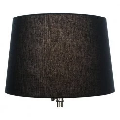 Fenchel Shades 13 in. Top Diameter x 15 in. Bottom Diameter x 10 in. Slant, Empire Lamp Shade - Linen Black by FenchelShades.com 9 Fenchel Shades 13 in. Top Diameter x 15 in. Bottom Diameter x 10 in. Slant, Empire Lamp Shade - Linen Black by FenchelShades.com -AMAX LIGHTING Shop black nickel fenchelshades com lamp shades 13 15 10 w l bla re 4f 1000