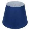 11 in. Top Diameter x 17 in. Bottom Diameter x 13 in. Slant Linen Prussian Empire Lamp Shade by FenchelShades.com -AMAX LIGHTING Shop blue nickel fenchelshades com lamp shades 11 17 13 w l pru 64 1000