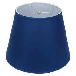 11 in. Top Diameter x 17 in. Bottom Diameter x 13 in. Slant Linen Prussian Empire Lamp Shade by FenchelShades.com