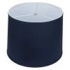 16 in. x 12 in. Linen Navy Blue Empire Lamp Shade by FenchelShades.com -AMAX LIGHTING Shop blue nickel fenchelshades com lamp shades 14 16 12 w l nav 64 1000