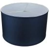 18 in. Top Diameter x 18 in. Bottom Diameter x 11 in. H Linen Navy Blue Drum Lamp Shade by FenchelShades.com -AMAX LIGHTING Shop blue nickel fenchelshades com lamp shades 18 18 11 w l nav 64 1000