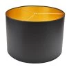18 in. Width x 12 in. Height Black Paper with Gold Foil Interior/Brass Hardware Drum Lamp Shade by FenchelShades.com 1 18 in. Width x 12 in. Height Black Paper with Gold Foil Interior/Brass Hardware Drum Lamp Shade by FenchelShades.com -AMAX LIGHTING Shop brass fenchelshades com lamp shades 18 18 12 wbr p bgol 64 1000
