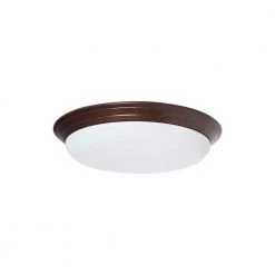 14 in. Warm White Bronze Indoor Fluorescent Classic Flush Mount by AMAX LIGHTING
