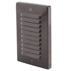 1- Light Bronze vertical LED Deck Step Light by AMAX LIGHTING