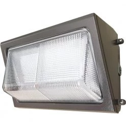 60 Watt Integrated Led Bronze wall pack light 4000K by AMAX LIGHTING