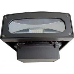 50- Watt Integrated Led Bronze wall pack light, 4000K by AMAX LIGHTING