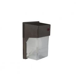 180-Degree Bronze Outdoor A-19 LED Wall Pack Light by AMAX LIGHTING