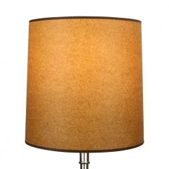 Fenchel Shades 14 in. Top Diameter x 15 in. Bottom Diameter x 15 in. Slant, Empire Lamp Shade - Paper Oiled Kraft by FenchelShades.com -AMAX LIGHTING Shop brown tan brass fenchelshades com lamp shades 14 15 15 wbr p oil 4f 1000