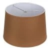 Fenchel Shades 13 in. Top Diameter x 15 in. Bottom Diameter x 10 in. Slant, Empire Lamp Shade - Linen Earth by FenchelShades.com -AMAX LIGHTING Shop brown tan nickel fenchelshades com lamp shades 13 15 10 w l ear 64 1000