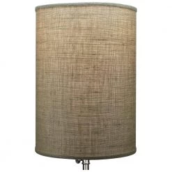 14 in. Top Diameter x 14 in. Bottom Diameter x 20 in. Height Burlap Natural Drum Lamp Shade by FenchelShades.com 9 14 in. Top Diameter x 14 in. Bottom Diameter x 20 in. Height Burlap Natural Drum Lamp Shade by FenchelShades.com -AMAX LIGHTING Shop brown tan nickel fenchelshades com lamp shades 14 14 20 w b nat 4f 1000