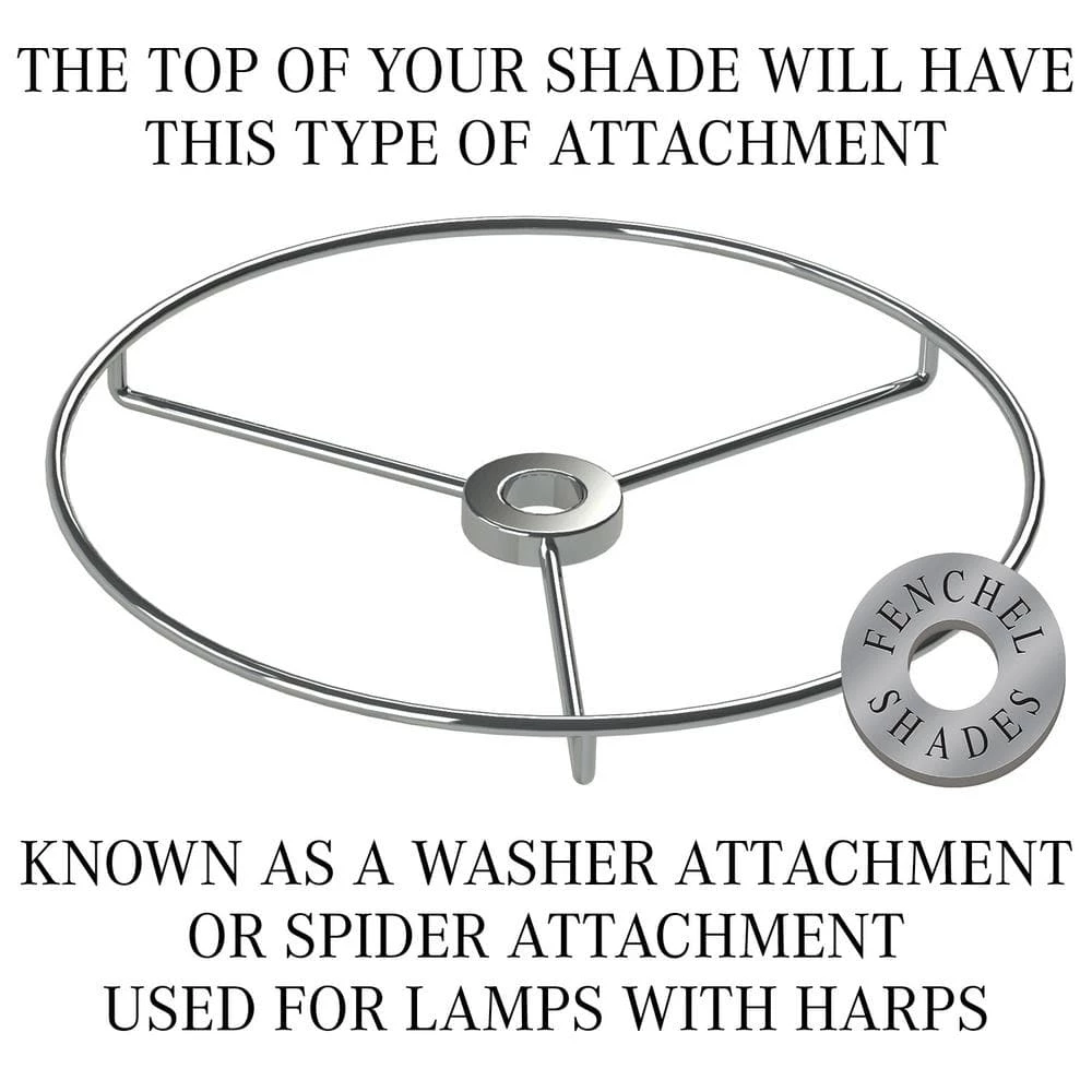Fenchel Shades 14 in. Top Diameter x 14 in. Bottom Diameter x 7 in. Height, Drum Lamp Shade - Linen Gold by FenchelShades.com 6 Fenchel Shades 14 in. Top Diameter x 14 in. Bottom Diameter x 7 in. Height, Drum Lamp Shade - Linen Gold by FenchelShades.com - Image 4