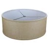 18 in. Top Diameter x 18 in. Bottom Diameter x 7 in. H Burlap Natural Drum Lamp Shade by FenchelShades.com 2 18 in. Top Diameter x 18 in. Bottom Diameter x 7 in. H Burlap Natural Drum Lamp Shade by FenchelShades.com -AMAX LIGHTING Shop brown tan nickel fenchelshades com lamp shades 18 18 7 w b nat 64 1000
