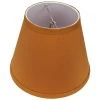Fenchel Shades 5 in. Top Diameter x 9 in. Bottom Diameter x 7 in. Slant, Empire Lamp Shade - Linen Gold by FenchelShades.com -AMAX LIGHTING Shop brown tan nickel fenchelshades com lamp shades 5 9 7 b l gol 64 1000