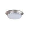 Classic 22 in. Array-Light Brushed Nickel LED Flush Mount by AMAX LIGHTING