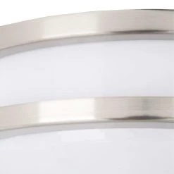 JR Brushed Nickel Indoor LED Flush Mount by AMAX LIGHTING 11 JR Brushed Nickel Indoor LED Flush Mount by AMAX LIGHTING -AMAX LIGHTING Shop brushed nickel amax lighting flush mount lights led jr001nkl a0 1000