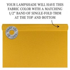 Fenchel Shades 12 in. Width x 9.5 in. Height Curry/Nickel Empire Lamp Shade by FenchelShades.com 11 Fenchel Shades 12 in. Width x 9.5 in. Height Curry/Nickel Empire Lamp Shade by FenchelShades.com -AMAX LIGHTING Shop curry nickel fenchelshades com lamp shades 5 12 10 w l cur 44 1000