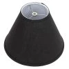 Fenchel Shades 12 in. Width x 8.25 in. Height Designer Black/Nickel Empire Lamp Shade by FenchelShades.com