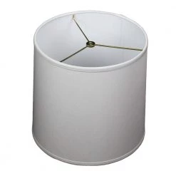 12 in. Top Diameter x 13 in. Bottom Diameter x 12 in. Slant Linen Shadow Empire Lamp Shade by FenchelShades.com