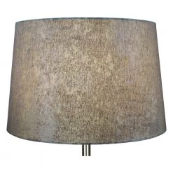 Fenchel Shades 13 in. Top Diameter x 15 in. Bottom Diameter x 10 in. Slant Empire Lamp Shade - Couture Crushed Sterling by FenchelShades.com 10 Fenchel Shades 13 in. Top Diameter x 15 in. Bottom Diameter x 10 in. Slant Empire Lamp Shade - Couture Crushed Sterling by FenchelShades.com -AMAX LIGHTING Shop gray nickel fenchelshades com lamp shades 13 15 10 w c cste re 4f 1000