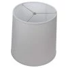 Fenchel Shades 13 in. Top Diameter x 15 in. Bottom Diameter x 15 in. Slant, Empire Lamp Shade - Linen Shadow by FenchelShades.com