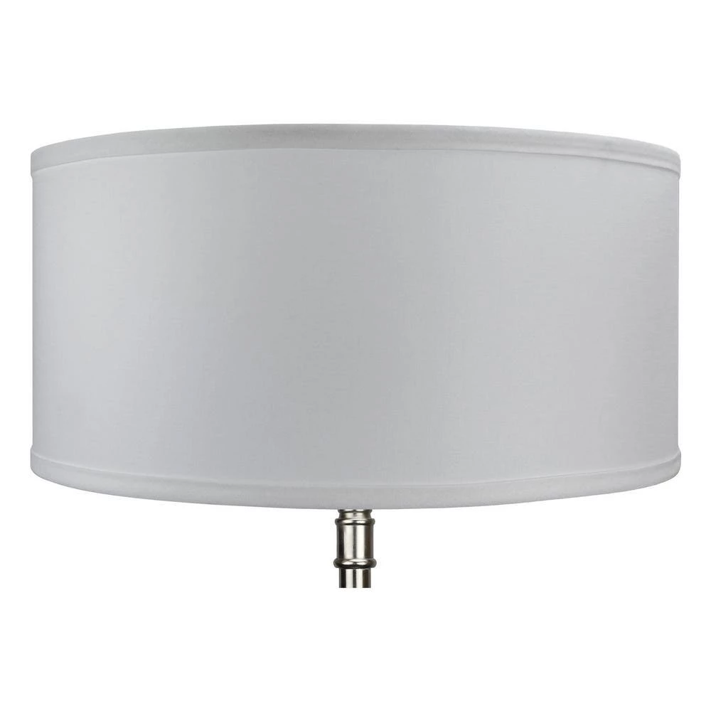 17 in. W x 8 in. H Shadow/Nickel Hardware Drum Lamp Shade by FenchelShades.com 4 17 in. W x 8 in. H Shadow/Nickel Hardware Drum Lamp Shade by FenchelShades.com - Image 2