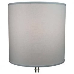 Fenchel Shades 18 in. Top Diameter x 18 in. Bottom Diameter x 18 in. Height Drum Lamp Shade - Linen Shadow by FenchelShades.com 10 Fenchel Shades 18 in. Top Diameter x 18 in. Bottom Diameter x 18 in. Height Drum Lamp Shade - Linen Shadow by FenchelShades.com -AMAX LIGHTING Shop gray nickel fenchelshades com lamp shades 18 18 18 w l shad 4f 1000