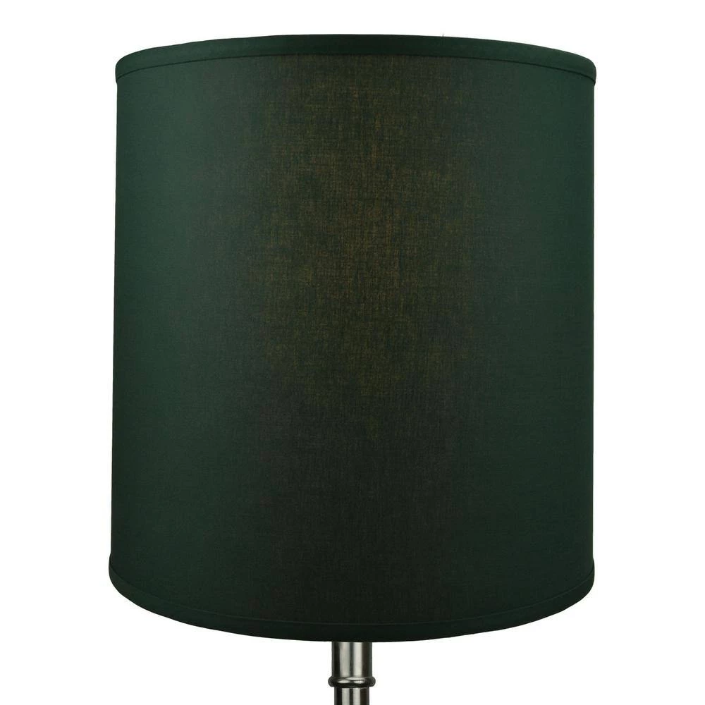 Fenchel Shades 14 in. Top Diameter x 15 in. Bottom Diameter x 15 in. Slant, Empire Lamp Shade - Linen Hunter Green by FenchelShades.com 5 Fenchel Shades 14 in. Top Diameter x 15 in. Bottom Diameter x 15 in. Slant, Empire Lamp Shade - Linen Hunter Green by FenchelShades.com - Image 3