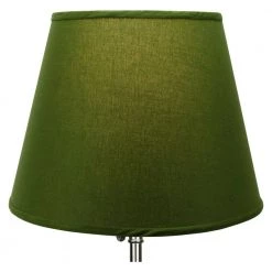 11 in. Top Diameter x 17 in. Bottom Diameter x 13 in. Slant Linen Avocado Empire Lamp Shade by FenchelShades.com 9 11 in. Top Diameter x 17 in. Bottom Diameter x 13 in. Slant Linen Avocado Empire Lamp Shade by FenchelShades.com -AMAX LIGHTING Shop green nickel fenchelshades com lamp shades 11 17 13 w l avo 4f 1000