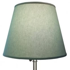 11 in. Top Diameter x 17 in. Bottom Diameter x 13 in. Slant Linen Celadon Empire Lamp Shade by FenchelShades.com 9 11 in. Top Diameter x 17 in. Bottom Diameter x 13 in. Slant Linen Celadon Empire Lamp Shade by FenchelShades.com -AMAX LIGHTING Shop green nickel fenchelshades com lamp shades 11 17 13 w l cel 4f 1000