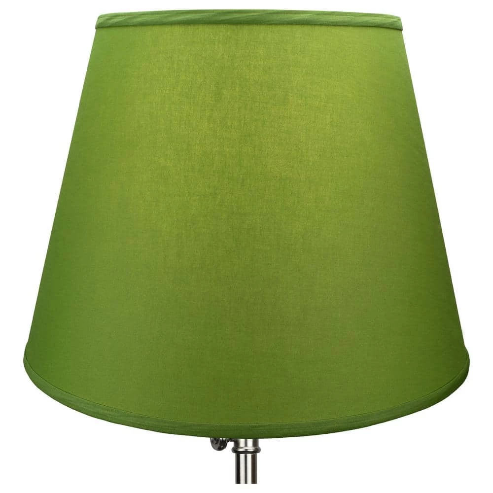 11 in. Top Diameter x 17 in. Bottom Diameter x 13 in. Slant Linen Peridot Empire Lamp Shade by FenchelShades.com 5 11 in. Top Diameter x 17 in. Bottom Diameter x 13 in. Slant Linen Peridot Empire Lamp Shade by FenchelShades.com - Image 3