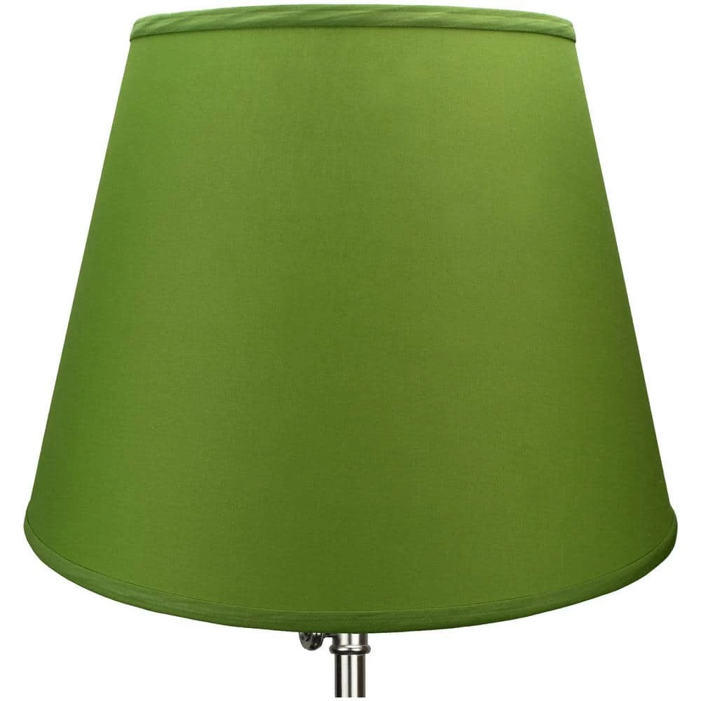 11 in. Top Diameter x 17 in. Bottom Diameter x 13 in. Slant Linen Peridot Empire Lamp Shade by FenchelShades.com 4 11 in. Top Diameter x 17 in. Bottom Diameter x 13 in. Slant Linen Peridot Empire Lamp Shade by FenchelShades.com - Image 2