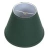 Fenchel Shades 5 in. Top Diameter x 9 in. Bottom Diameter x 7 in. Slant, Empire Lamp Shade - Linen Hunter Green by FenchelShades.com -AMAX LIGHTING Shop green nickel fenchelshades com lamp shades 5 9 7 b l hun 64 1000
