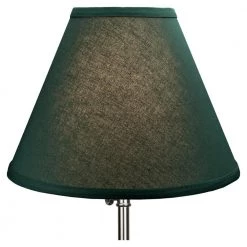 Fenchel Shades 12 in. Width x 8.25 in. Height Hunter Green/Nickel Finish Empire Lamp Shade by FenchelShades.com 9 Fenchel Shades 12 in. Width x 8.25 in. Height Hunter Green/Nickel Finish Empire Lamp Shade by FenchelShades.com -AMAX LIGHTING Shop hunter green nickel fenchelshades com lamp shades 5 12 9 w l hun 4f 1000