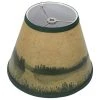 5 in. Top Diameter x 9.5 in. Bottom Diameter x 7 in. Slant Lakescape Empire Lamp Shade by FenchelShades.com