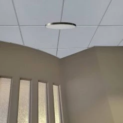 Convex 5 in. 1-Light Brushed Nickel LED Flush Mount by AMAX LIGHTING 5 Convex 5 in. 1-Light Brushed Nickel LED Flush Mount by AMAX LIGHTING -AMAX LIGHTING Shop nickel amax lighting flush mount lights led cp5dl bn c3 1000