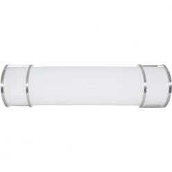 24 in. Brushed Nickel Led Bath Bar Vanity Light 3000k by AMAX LIGHTING