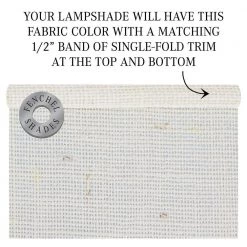 12 in. Top Diameter x 12 in. Bottom Diameter x 14 in. H Drum Burlap Off White Lamp Shade by FenchelShades.com 11 12 in. Top Diameter x 12 in. Bottom Diameter x 14 in. H Drum Burlap Off White Lamp Shade by FenchelShades.com -AMAX LIGHTING Shop nickel fenchelshades com lamp shades 12 12 14 w b off 44 1000